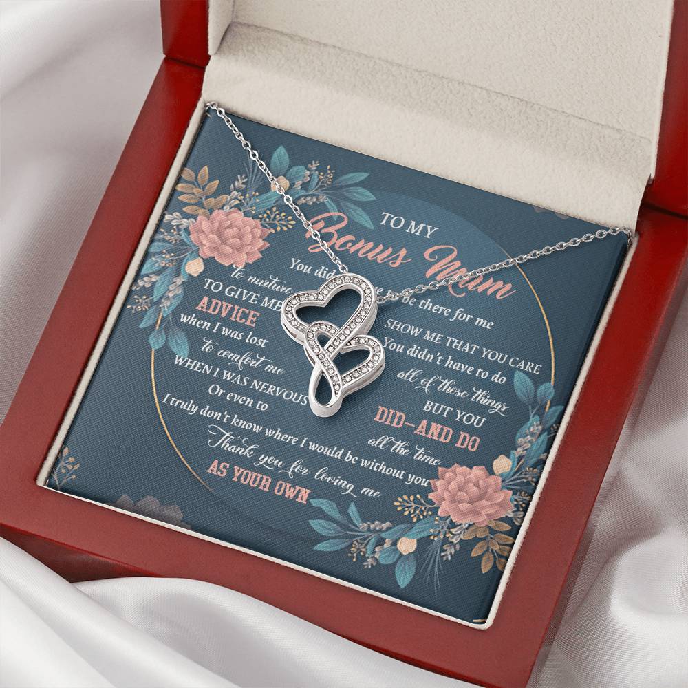 Nvst-220198-Bonus Mum Double Hearts Necklace