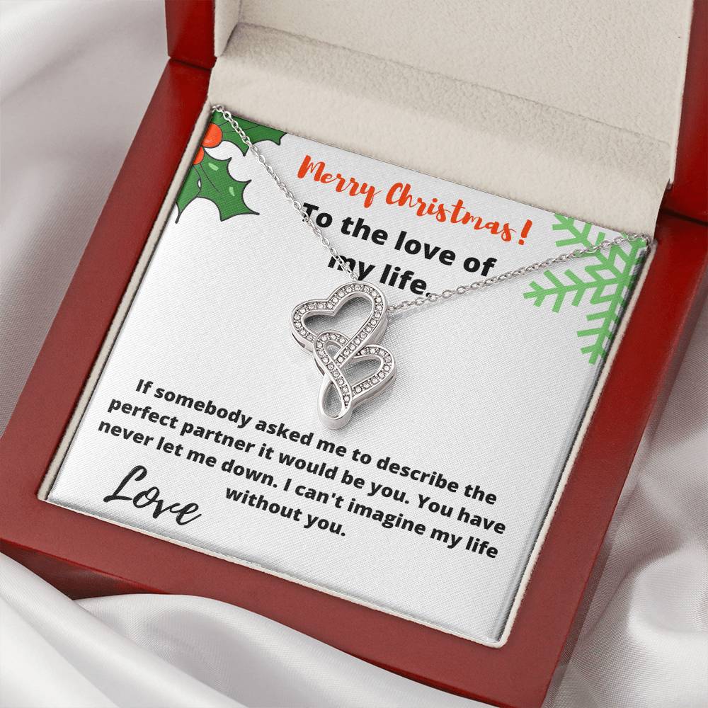 Love Of My Life Double Hearts Necklace