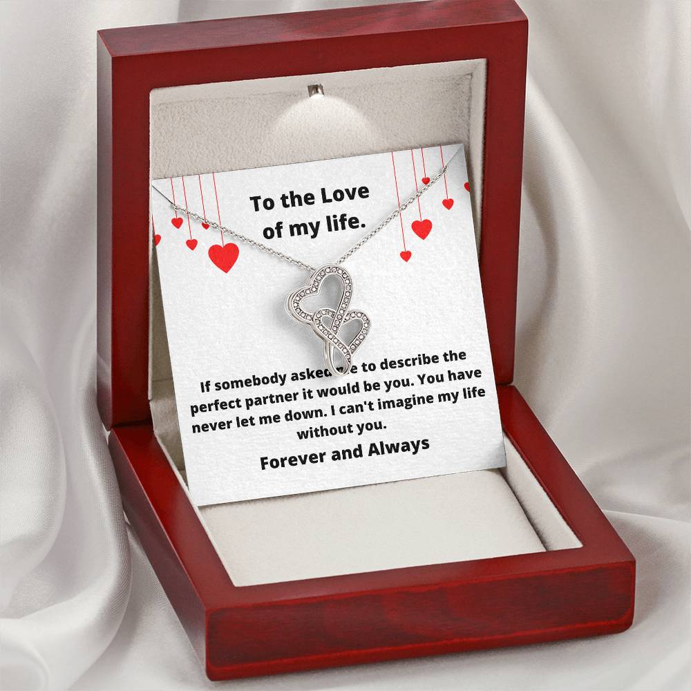 Love Of My Life Bwval Double Hearts Necklace
