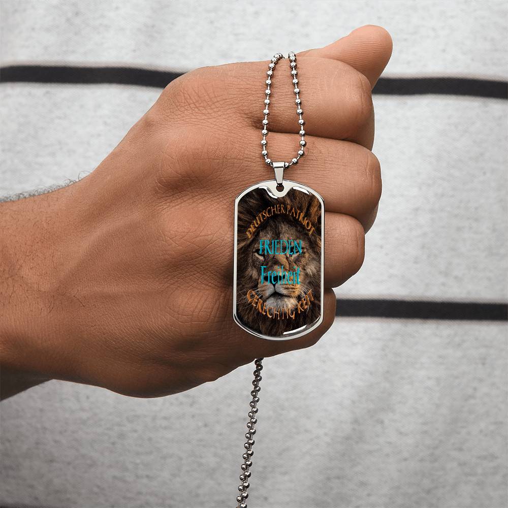 German Patriots - Army Tag Necklace, Dog Tag Necklace