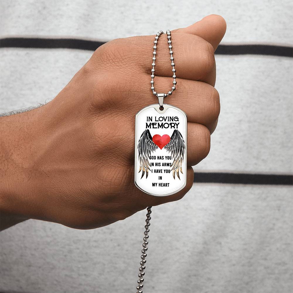 To My Daughter Never Forget That I Love You Love Dad Luxury Dog Tag Necklace Anniversary Birthday Graduation Gift - Army Tag Necklace, Dog Tag Necklace