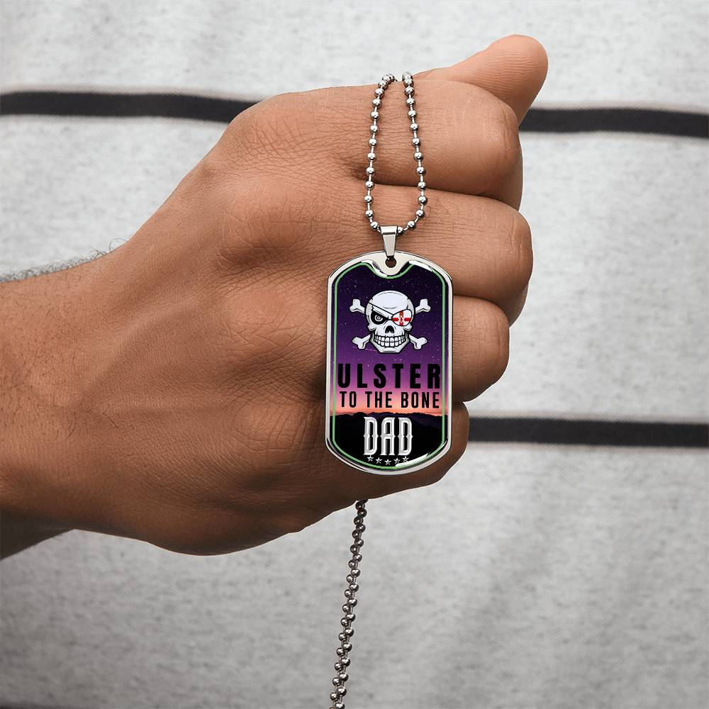 Ulster Flag, Northern Ireland Flag Of Ulster, Ulster Symbol, Ulster, Historic Ulster, Northern Ireland, Irish, Ireland - Army Tag Necklace, Dog Tag Necklace