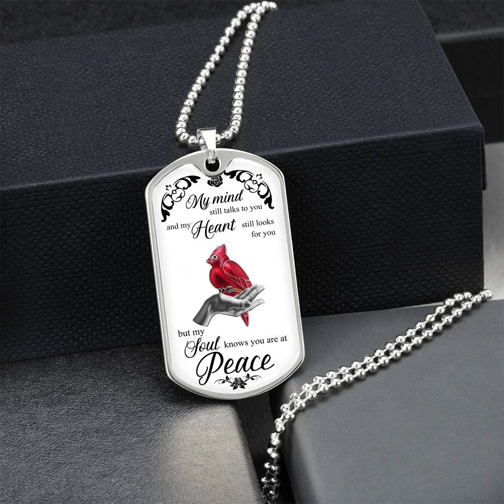 Pet Id Tag - Bird Dog Tag - Dog Collar Tag - Pet Name Tag - Monstera - Hand Stamped Dog Tag - Custom Gift - Army Tag Necklace, Dog Tag Necklace