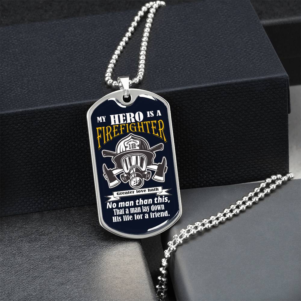 Happy Fathers Day Dog Tag Design - Army Tag Necklace, Dog Tag Necklace