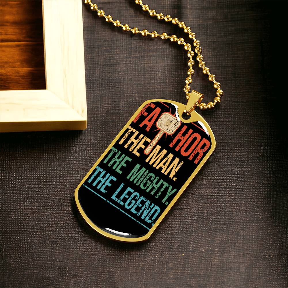 Luxury Dog Tag For Superhero Dad´S I Father´S Day Gift I Dad To Be Gift - Army Tag Necklace, Dog Tag Necklace