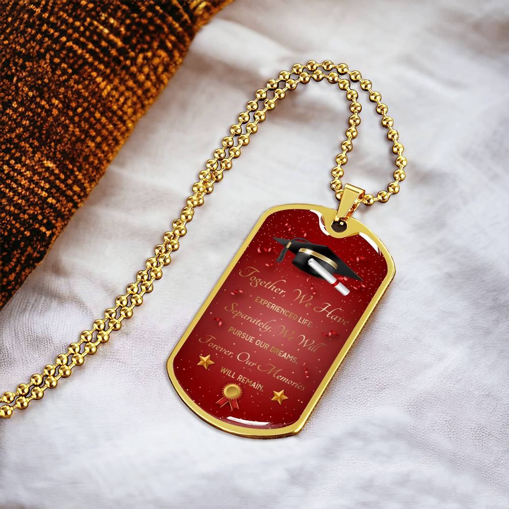 To My Son - Congratulations - Army Tag Necklace, Dog Tag Necklace