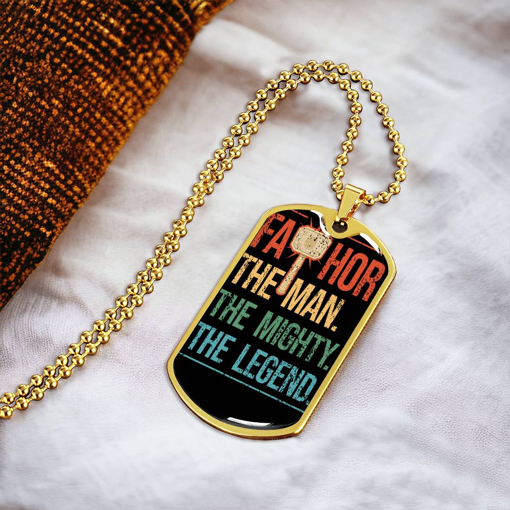 Luxury Dog Tag For Superhero Dad´S I Father´S Day Gift I Dad To Be Gift - Army Tag Necklace, Dog Tag Necklace