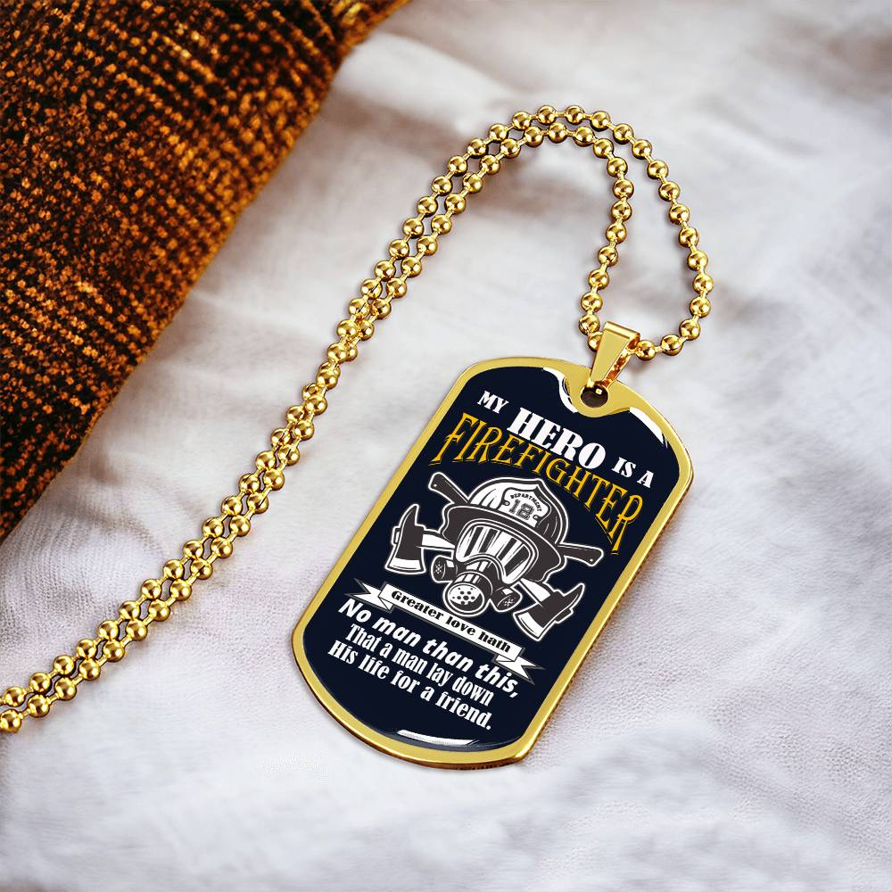 Happy Fathers Day Dog Tag Design - Army Tag Necklace, Dog Tag Necklace