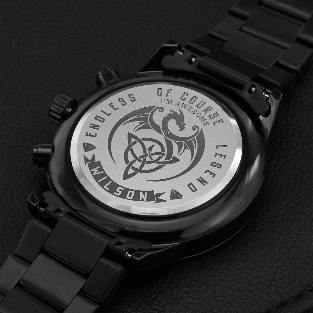 Wilson Legend 1 Engraving Chronograph Watch