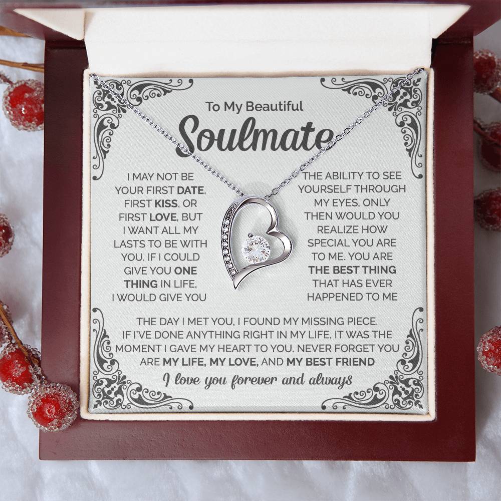 My Life, My Love And My Best Friend - 0020D Her - Forever Love Necklace Forever Love Necklace