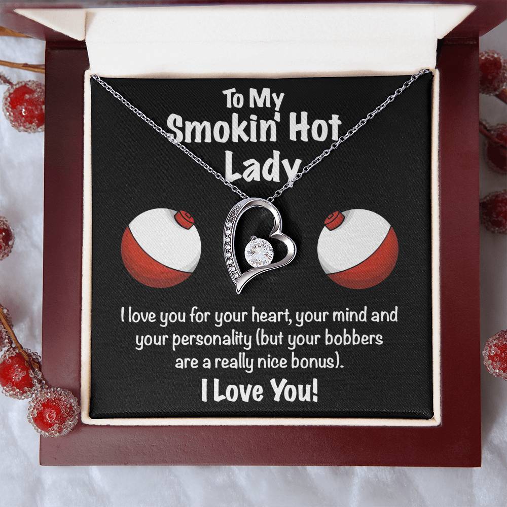 Fisherman's Lady Customize Gift?? Heart Necklace Forever Love Necklace