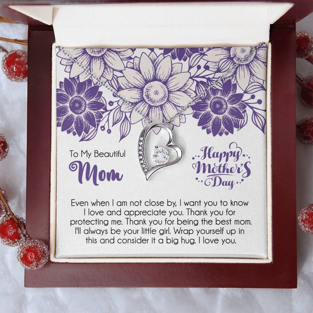 Mother's Day Gift Necklace For Mom Mother's Day Necklace Best Gift For Mom Mother's Day Necklace 1 Forever Love Necklace