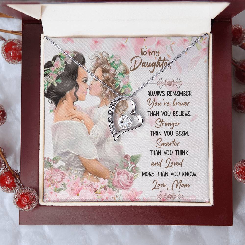 Mommy's Girl I Used To Be His Angel Now He's Mine Necklace Mommy's Girl Necklace Gift For Mom Mother's Day Gift Father's Day Gift Forever Love Necklace