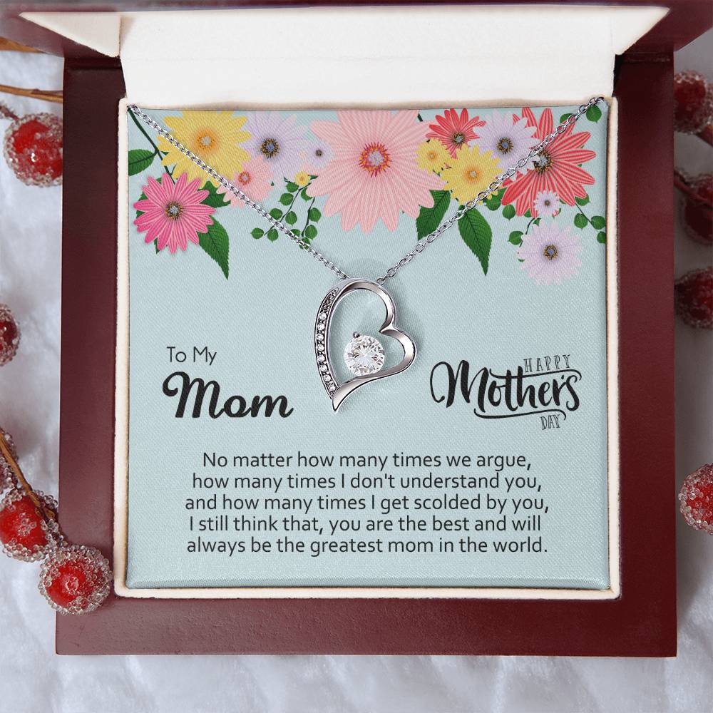 Mother's Day Gift Necklace For Mom Mother's Day Necklace Best Gift For Mom Mother's Day Necklace Forever Love Necklace