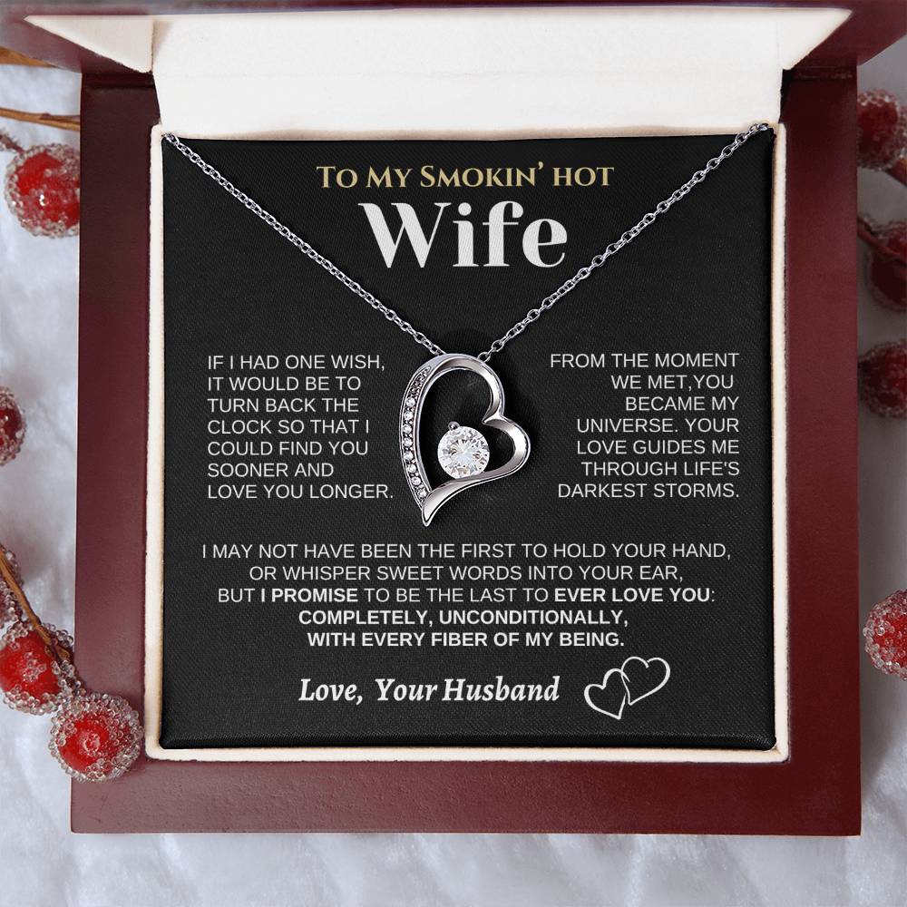 I Promise To Be The Last To Ever Love You Forever Love Necklace