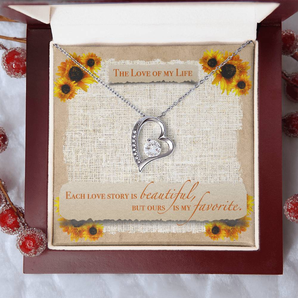 To The Love Of My Life Necklace Anniversary Gift For Wife Gift For Wife Wife Necklace Wife Birthday Gift Valentines Day Gift For Wife Forever Love Necklace