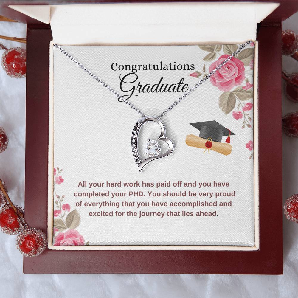 For Graduation Congratulations - Forever Love Necklace Forever Love Necklace