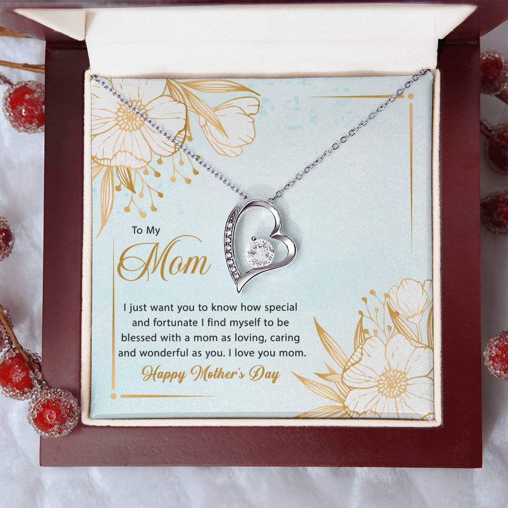 Mother Necklace Customize Gift?? Mother's Day Gift Alluring Necklace Forever Love Necklace