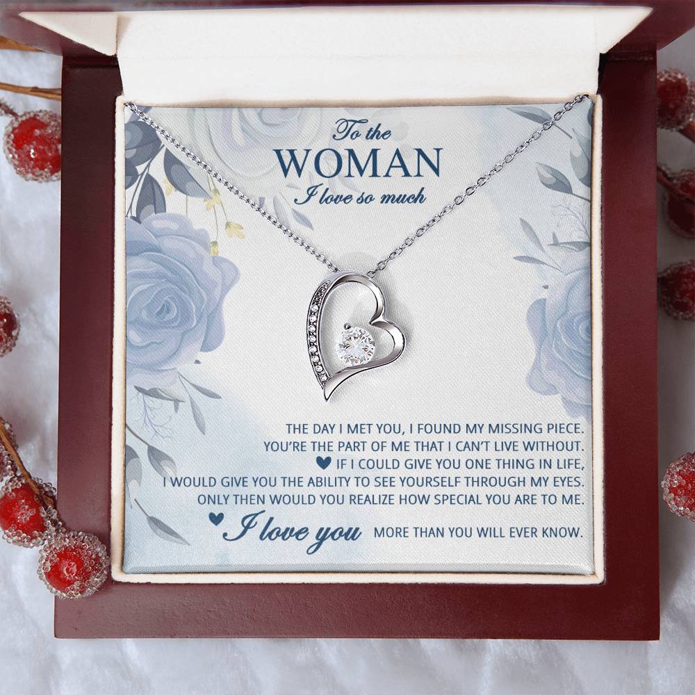 Woman I Love So Much 1 Forever Love Necklace