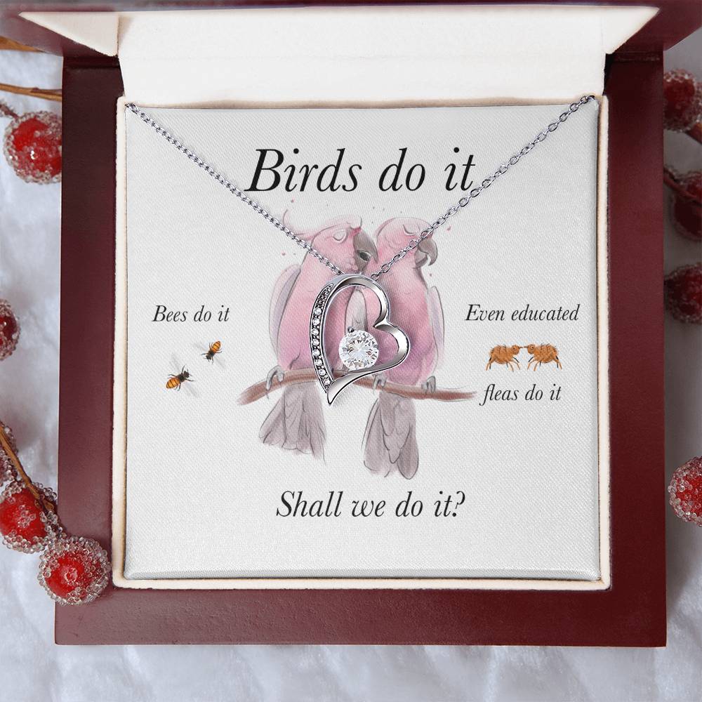 Funny Necklace Humorous Gifts Quirky Gifts Birthday Card Sentimental Gifts For Girlfriend Girlfriend Jewelry Girlfriend Gift Forever Love Necklace