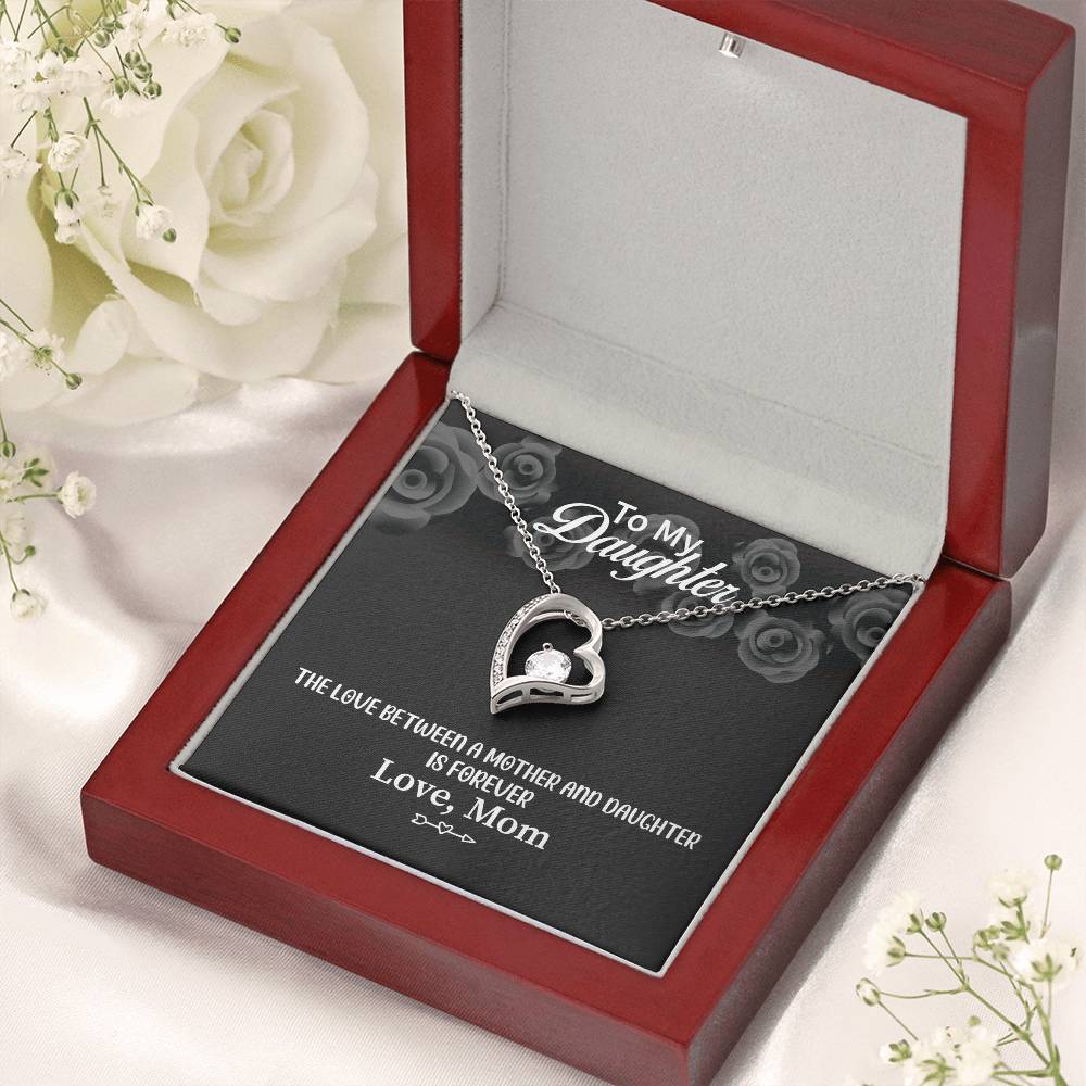 To My Daughter Beautiful Chapters Daughter Necklace Gift For Daughter Xmas Christmas Daughter Gift From Mom 7 Forever Love Necklace