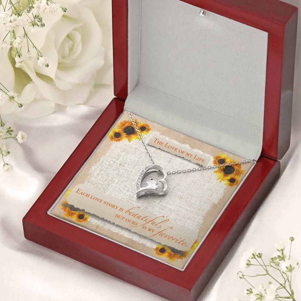 To The Love Of My Life Necklace Anniversary Gift For Wife Gift For Wife Wife Necklace Wife Birthday Gift Valentines Day Gift For Wife Forever Love Necklace