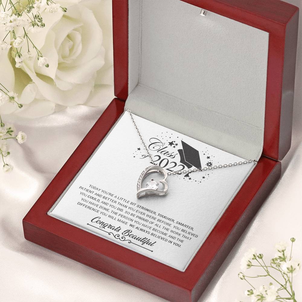 Goddaughter Graduation Class Of 2022 Keepsake Grad Gift Memento Family College Graduate Present Forever Love Necklace