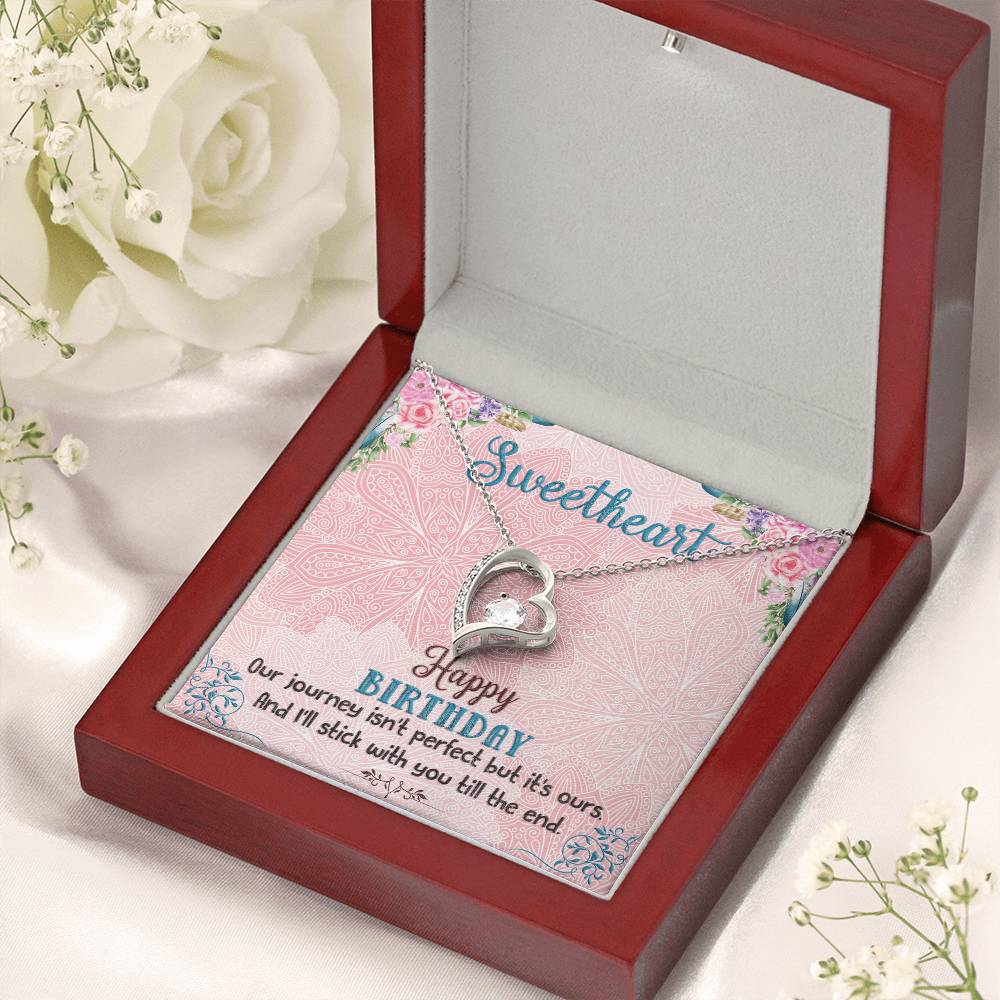 50Th Birthday Gift For Wife Jewelry Gifts For Wife Forever Love Necklace