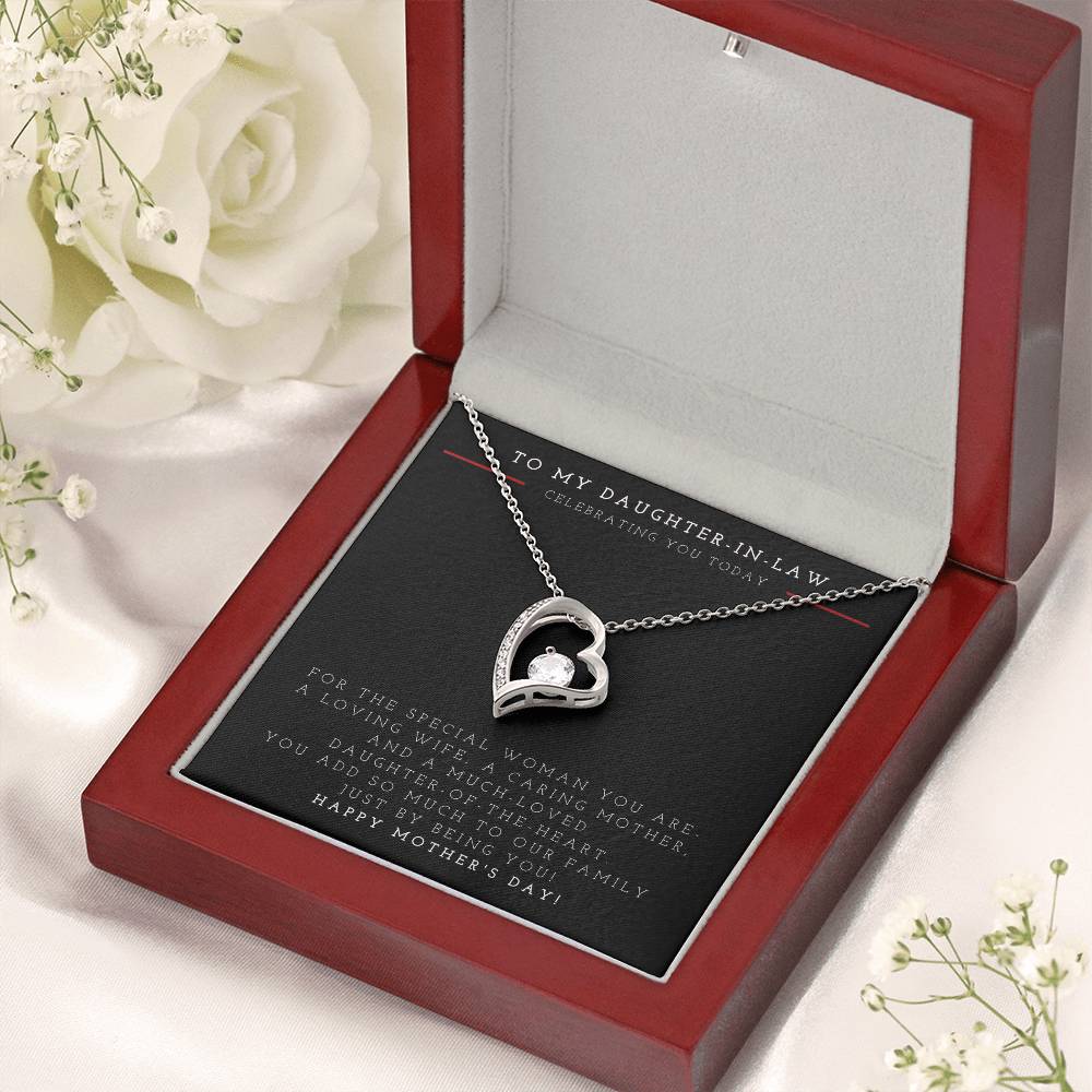 To My Daughteroftheheart 1 Forever Love Necklace