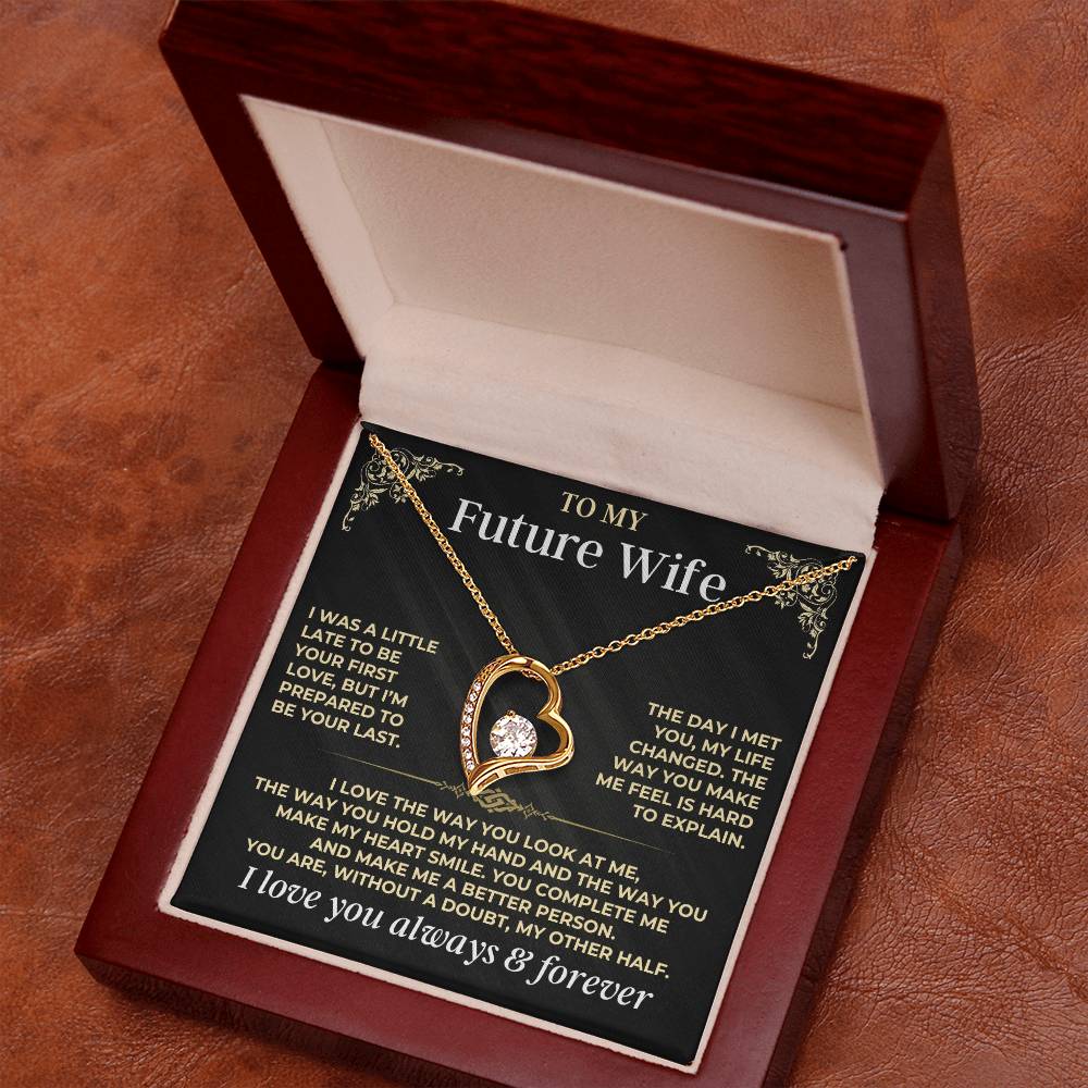 To My Future Wife - Forever Love Gift Set - Forever Love Necklace