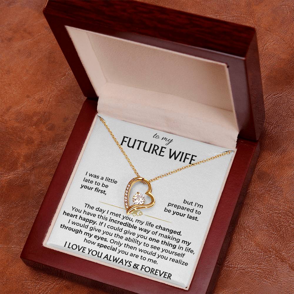 To My Future Wife - Forever Love Gift Set - Ss503V2 Forever Love Necklace