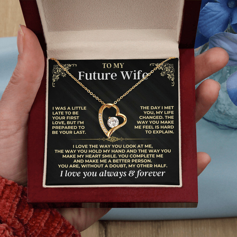 To My Future Wife - Forever Love Gift Set - Forever Love Necklace