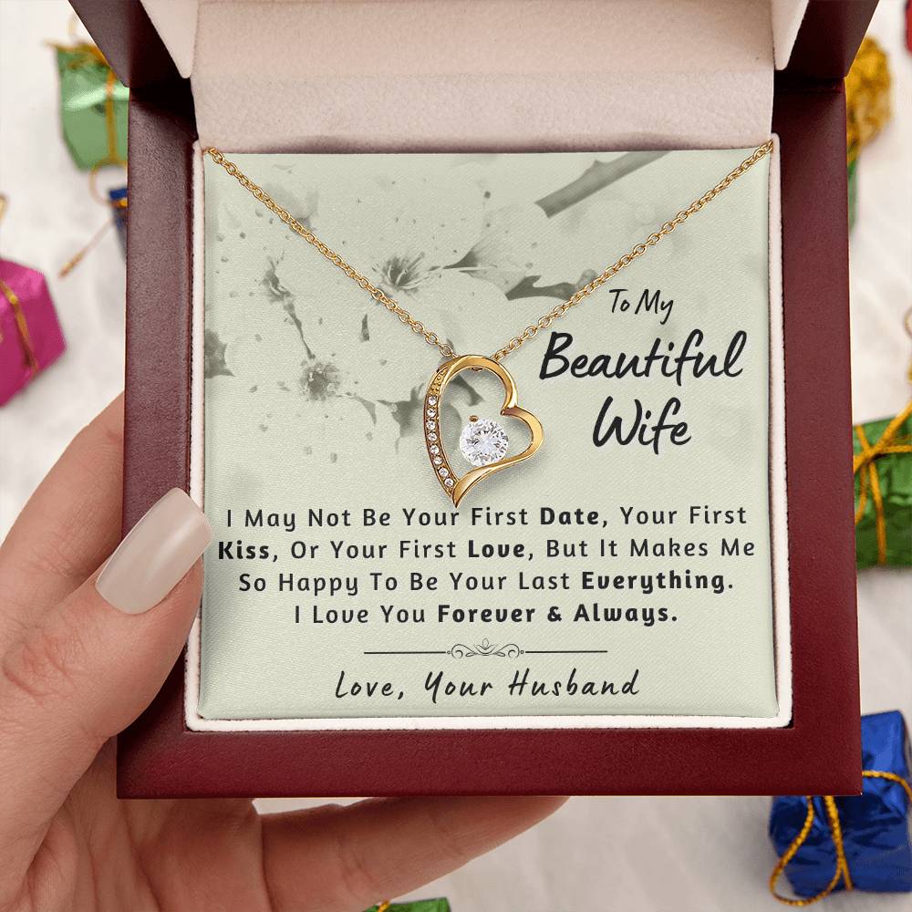 Classy Necklace For Your Beautiful Wife ?? Forever Love Necklace