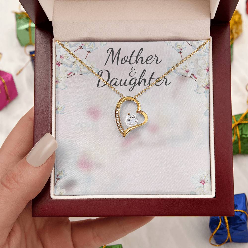 Gift For Mom Forever Love Necklace