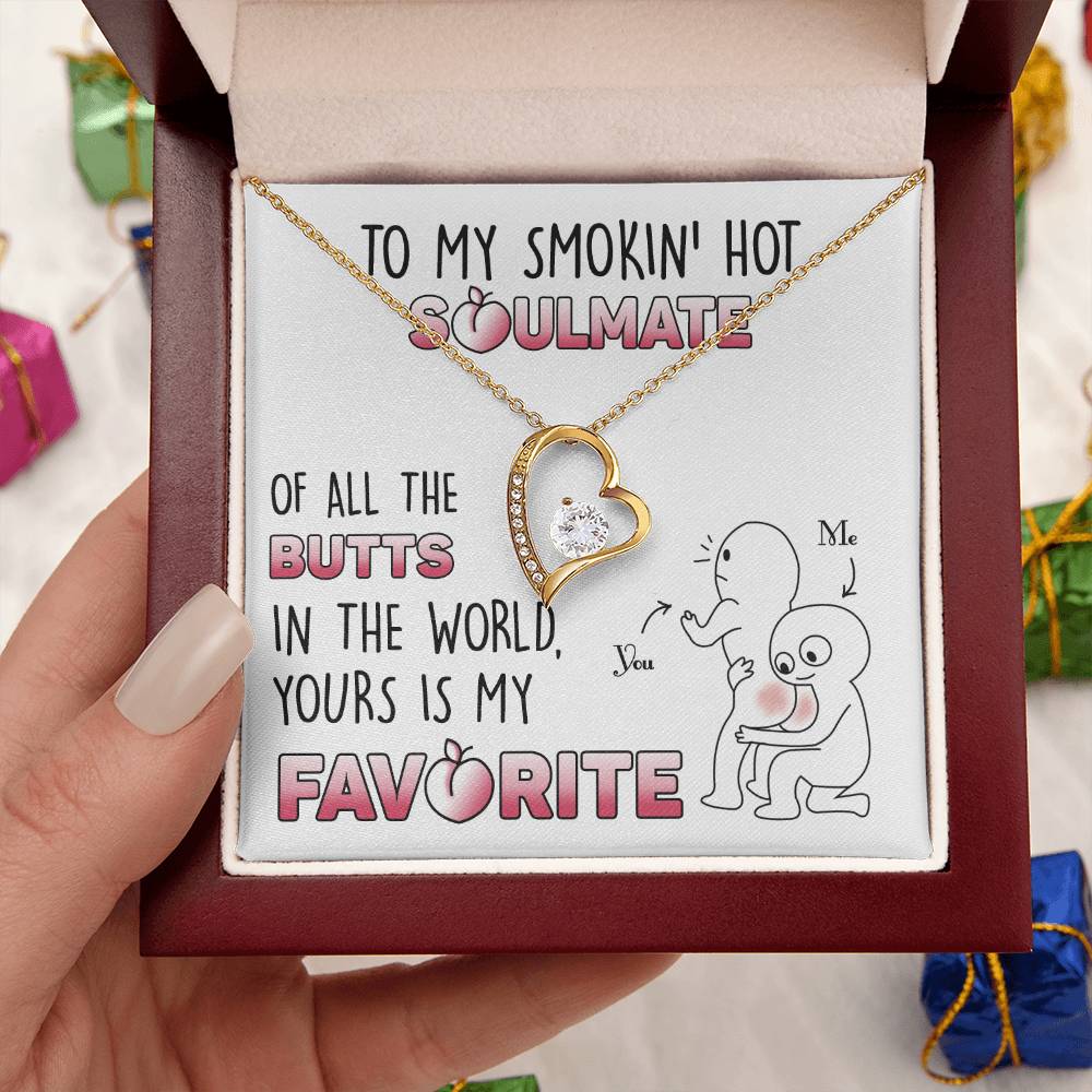 Yours Is My Favorite 1 Forever Love Necklace
