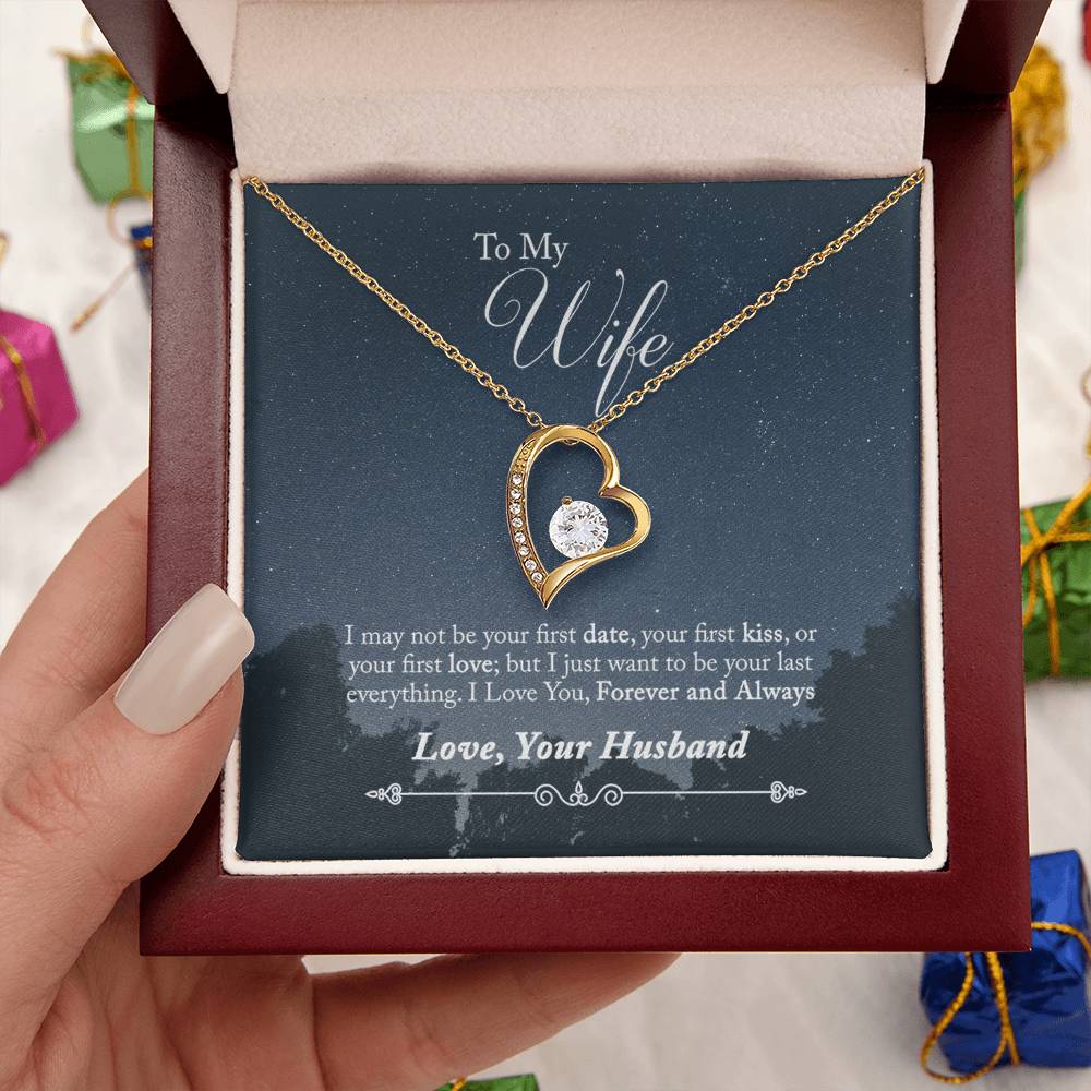 Husband To Wife Forever Necklace Forever Love Necklace