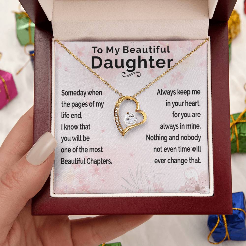 A Gift For Daughter Beautiful Chapters 1 Forever Love Necklace
