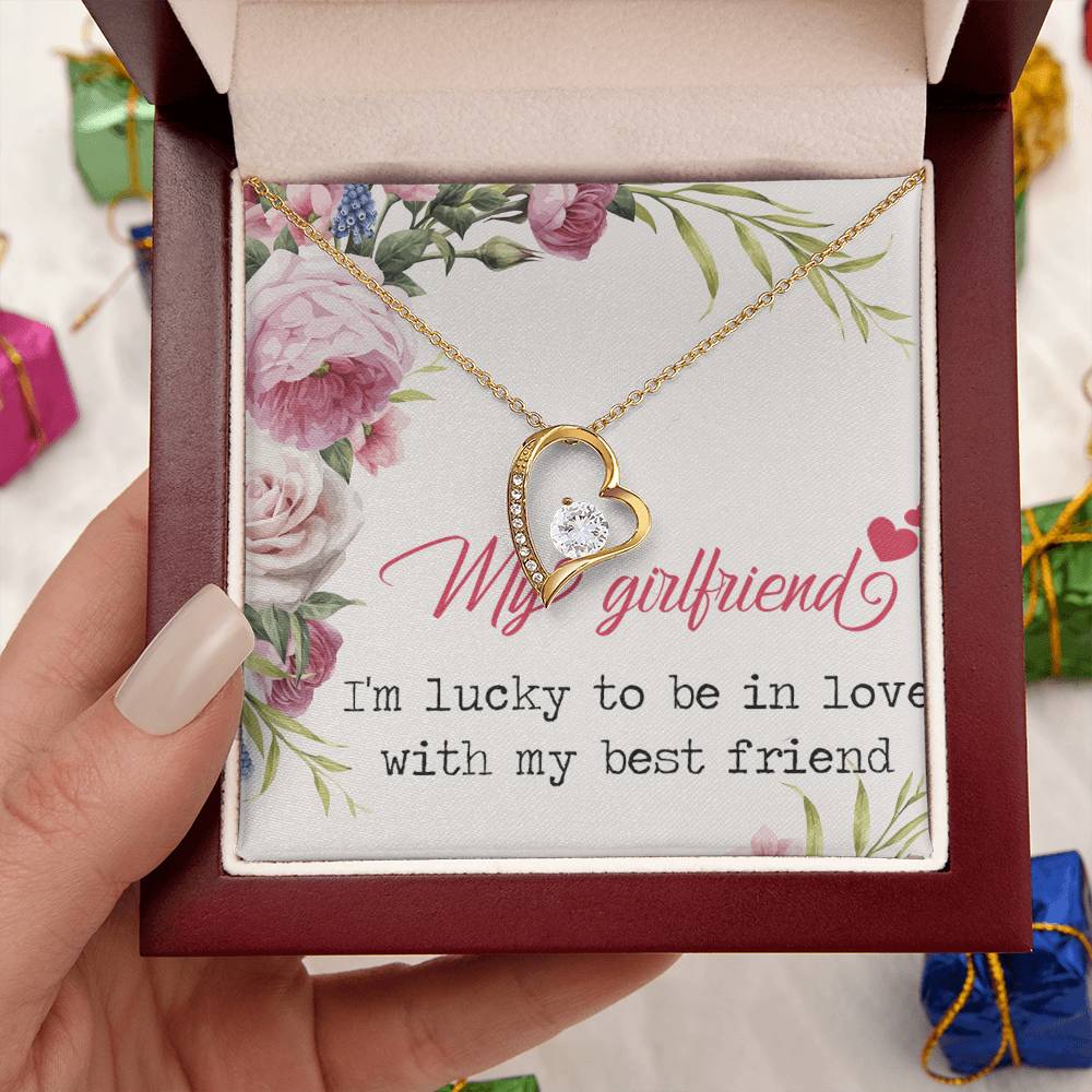 Girlfriend Birthday Gift Jewelry Girlfriend Necklace Necklace For Girlfriend From Boyfriend Necklace For Girlfriend Girlfriend Forever Love Necklace