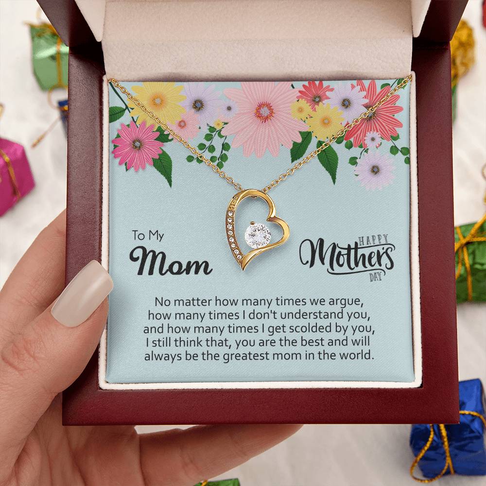 Mother's Day Gift Necklace For Mom Mother's Day Necklace Best Gift For Mom Mother's Day Necklace Forever Love Necklace