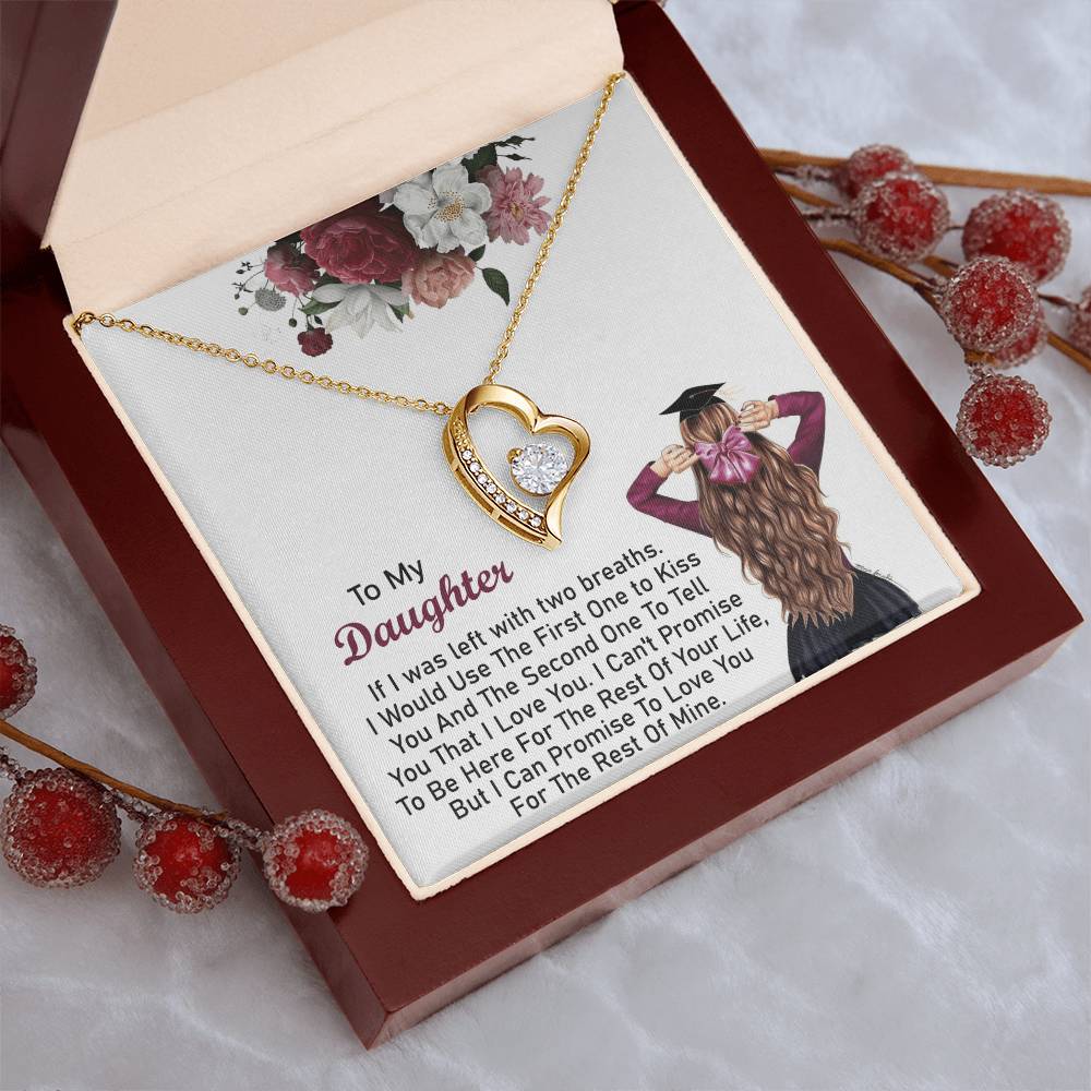 Graduation Gift For Daughter Graduation Day Necklace 1 Forever Love Necklace