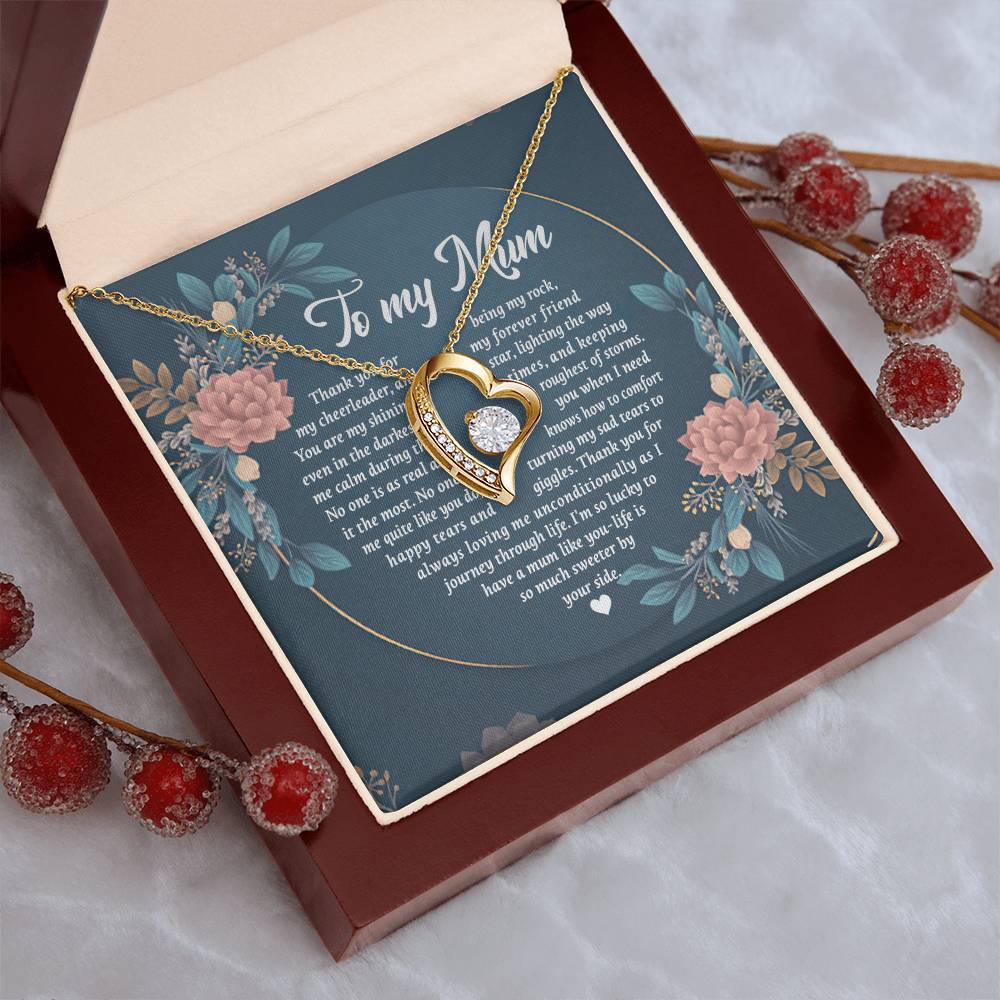 To My Mum Forever Love Necklace