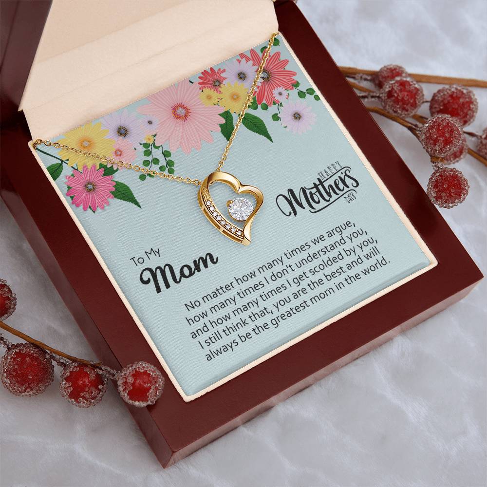 Mother's Day Gift Necklace For Mom Mother's Day Necklace Best Gift For Mom Mother's Day Necklace Forever Love Necklace