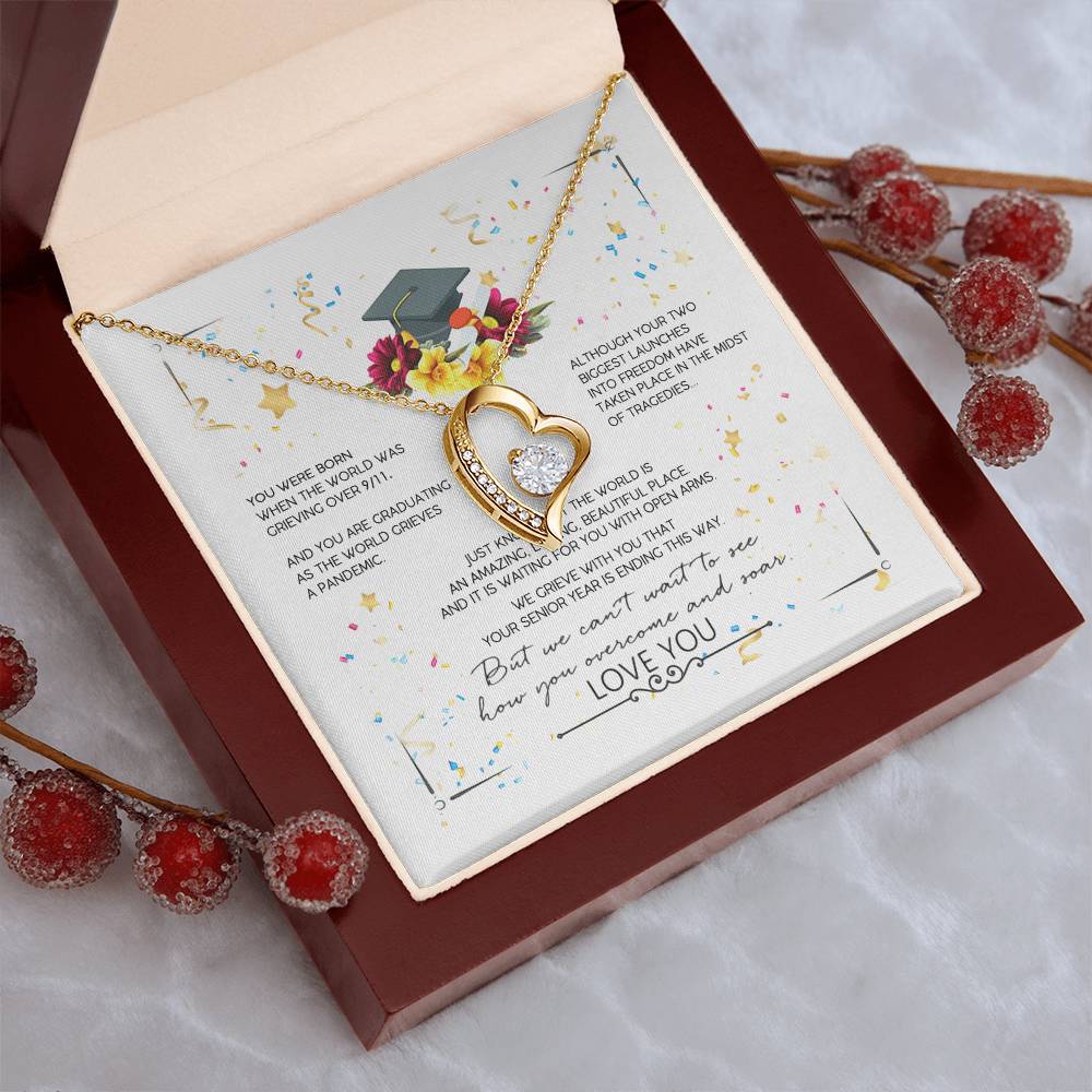 Graduation Gift For Daughter Class Of 2022 Necklace Class Of 2022 Necklace Jewelry Gift Graduation Gift For Daughter Forever Love Necklace