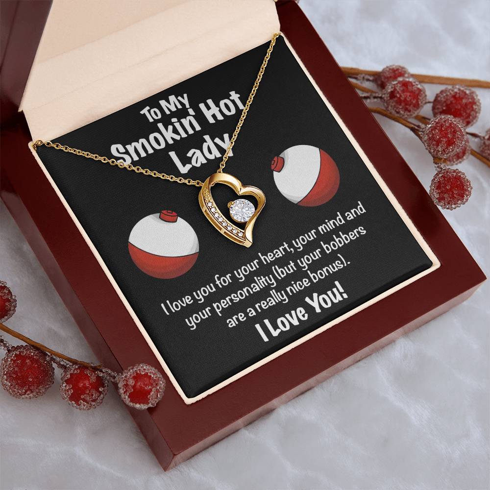 Fisherman's Lady Customize Gift?? Heart Necklace Forever Love Necklace