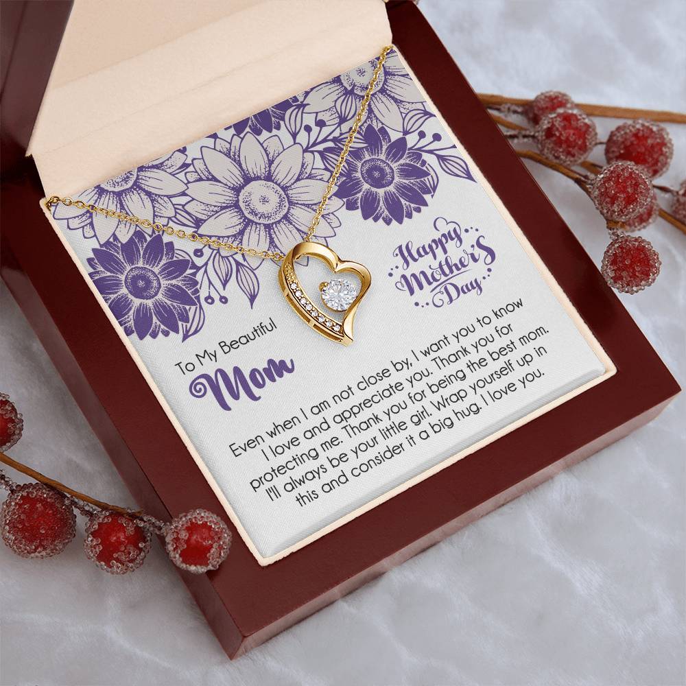 Mother's Day Gift Necklace For Mom Mother's Day Necklace Best Gift For Mom Mother's Day Necklace 1 Forever Love Necklace