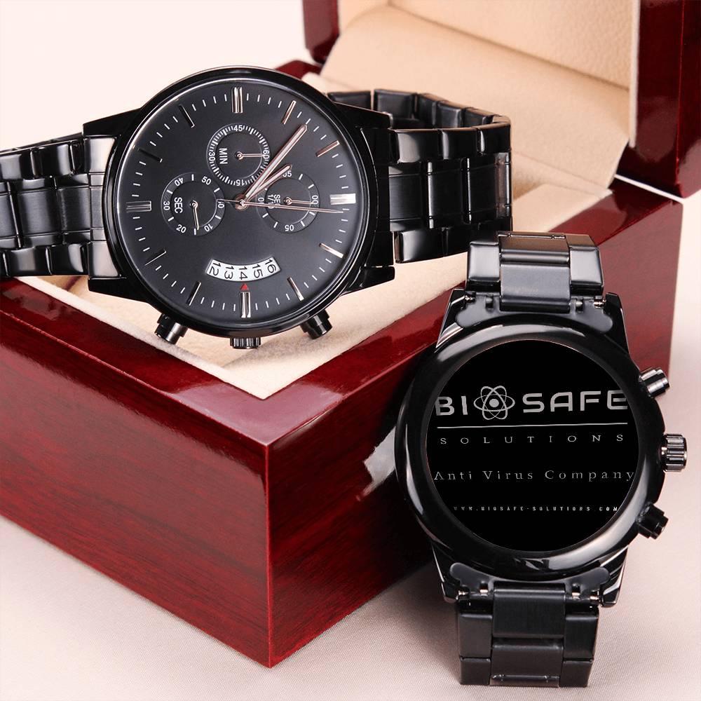 Bio Safe Solutions Inc Engraving Chronograph Watch