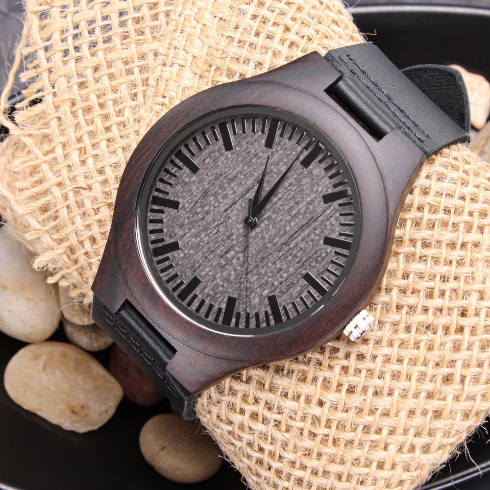 To My Husband I Get To Love You It's Best Thing The From Wife Engraved Wooden Wood Watch For Anniversary Wedding Birth Engraved Wooden Watch