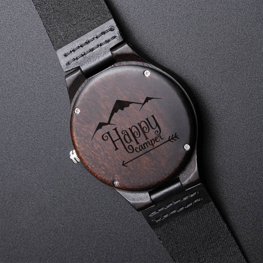For Those That Love Camping Campers Engraved Wooden Gift Watch For Dad Grandpa Husband Fiancé Son Boyfriend Lets Get C Engraved Wooden Watch