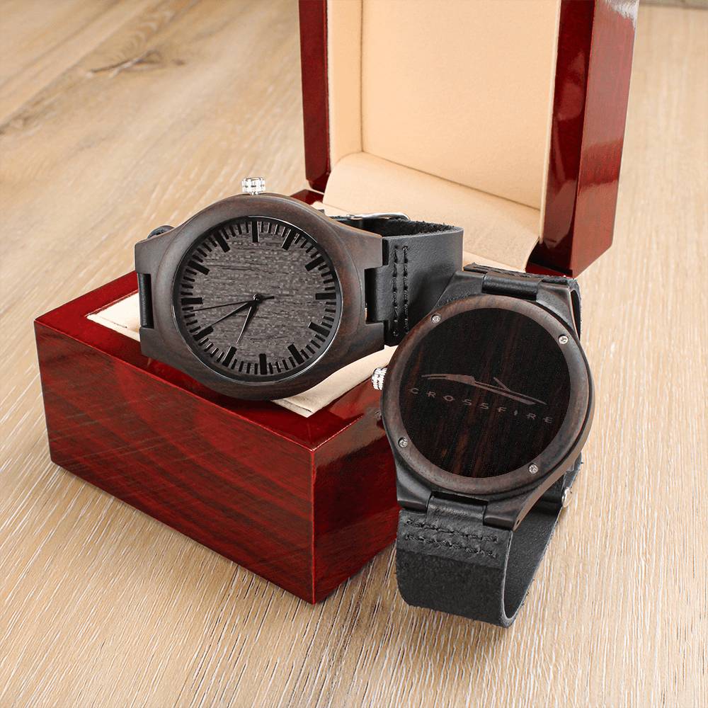 Chrysler Crossfire Roadster Car Lovers Gift Sandalwood Engraved Watch For The Crossfire Lover Engraved Wooden Watch