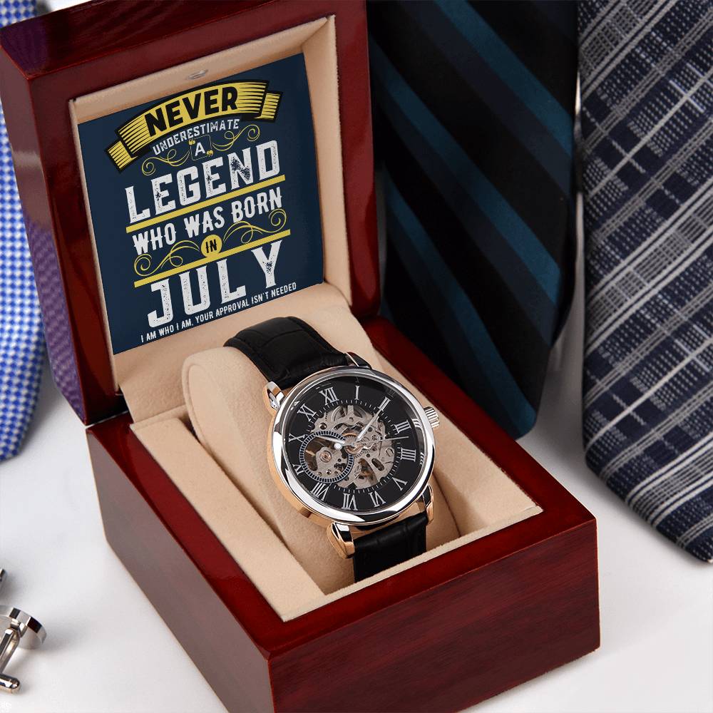 July Legend Love Openwork Watches